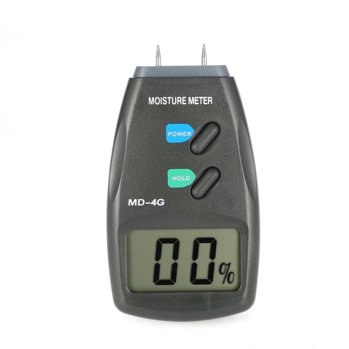 Vochtmeter hout incl batterijen MD-4G | 123rookkanaal