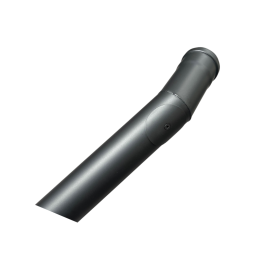 rookkanaal enkelwandig L:200 cm+ versleping Ø80mm pelletkachel | 123rookkanaal