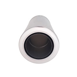 Hagemann & Machmer V3 DW nisbus-verticaal L:44cm Ø130mm (verloop EW-DW) | 123rookkanaal
