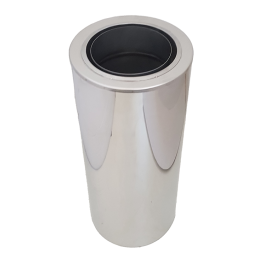 Hagemann & Machmer V3 DW inkortbare nisbus-horizontaal L:50cm Ø200mm (verloop EW-DW) | 123rookkanaal