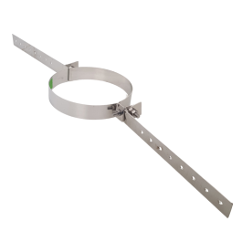 ClassicLine DW Dakbevestigingsbeugel dubbelwandig rookkanaal Ø150mm | 123rookkanaal