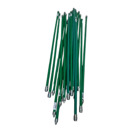 Veegstok premium groen incl dubbele sluiting L:100cm | 123rookkanaal