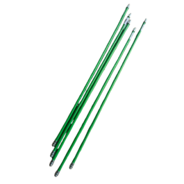 Veegstok premium groen incl dubbele sluiting L:100cm | 123rookkanaal