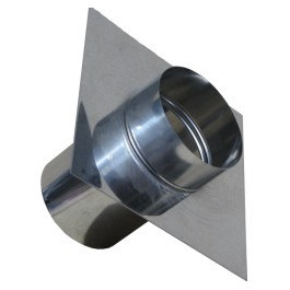 Topaansluiting voor flexibel rookkanaal Ø125mm | 123rookkanaal