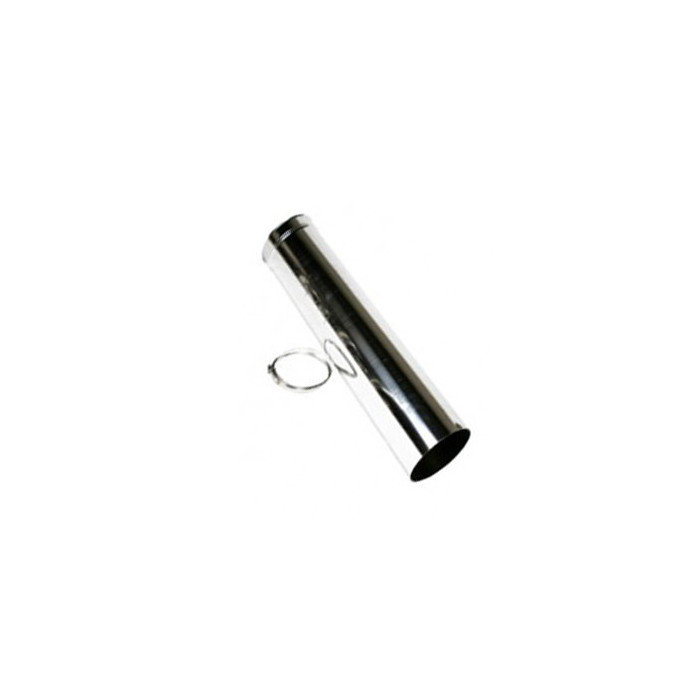 RVS enkelwandig rookkanaal paspijp L:150-950mm Ø150mm | 123rookkanaal