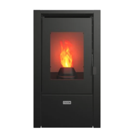 Next Alessia zwart 6kW | 123rookkanaal