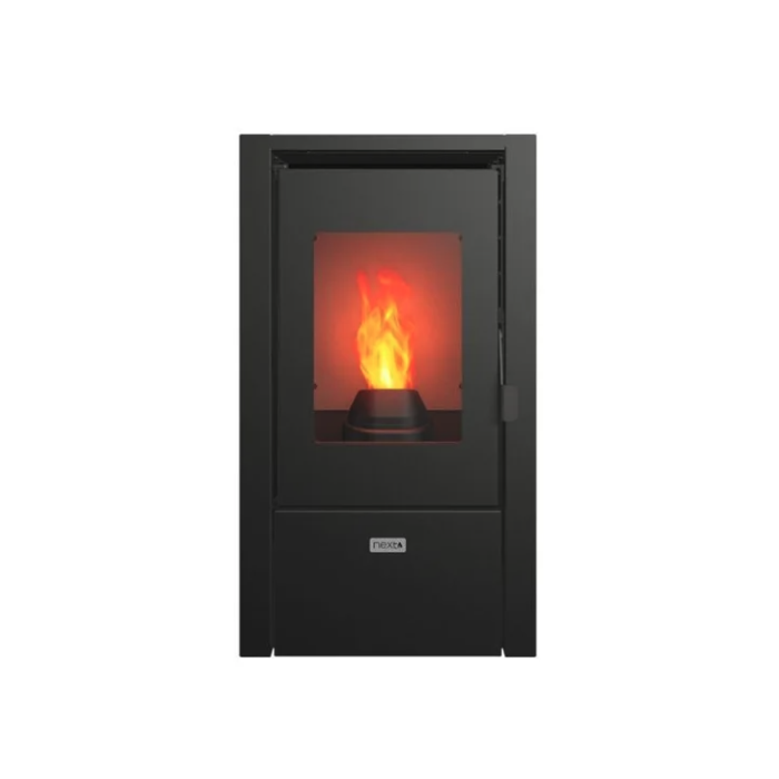 Next Alessia zwart 6kW | 123rookkanaal