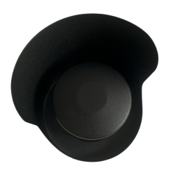 rookkanaal enkelwandig horizontale wind/regenkap Ø80mm pelletkachel | 123rookkanaal