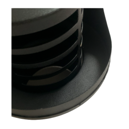 rookkanaal enkelwandig horizontale wind/regenkap Ø80mm pelletkachel | 123rookkanaal