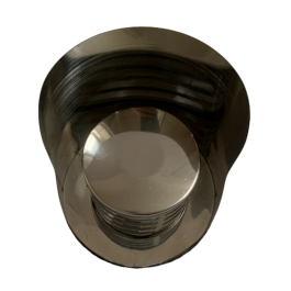 rookkanaal enkelwandig horizontale wind/regenkap RVS Ø100mm pelletkachel | 123rookkanaal