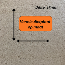 vermiculietplaat op maat (dikte 15mm) | 123rookkanaal