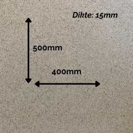 Vermiculiteplaat 500x400x15mm | 123rookkanaal