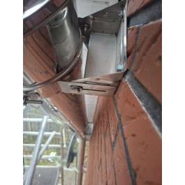 DINAK DW Muurbeugel verstelbaar 70-120mm Ø200mm | 123rookkanaal