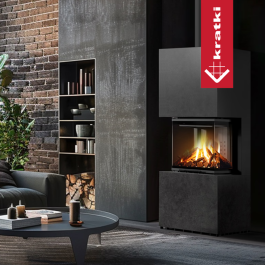 Kratki NBC 500/500 Laag , modulaire inbouwhaard | 123rookkanaal
