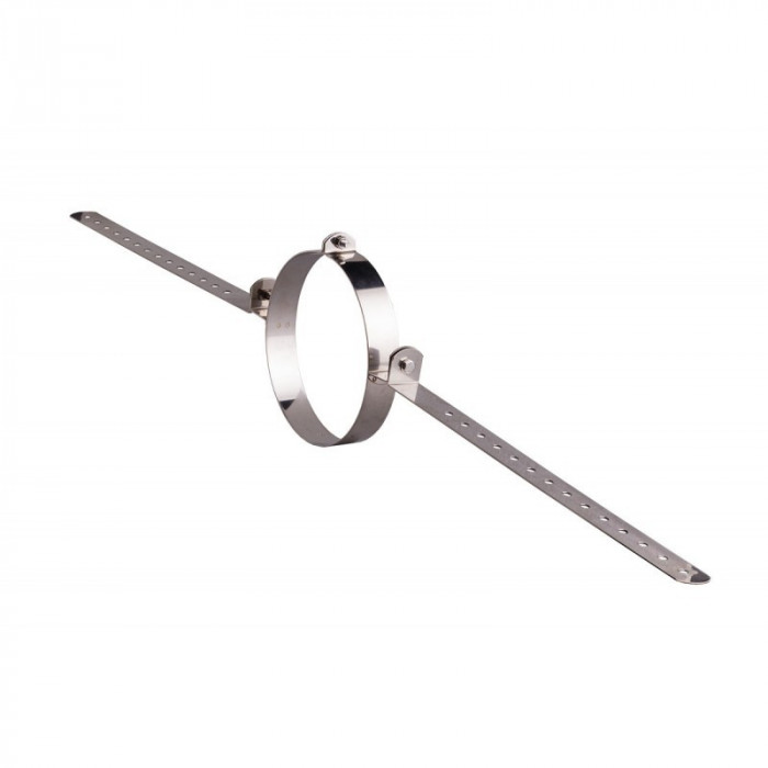 Dakbevestigingsbeugel dubbelwandig rookkanaal Ø250mm Profi-Line | 123rookkanaal