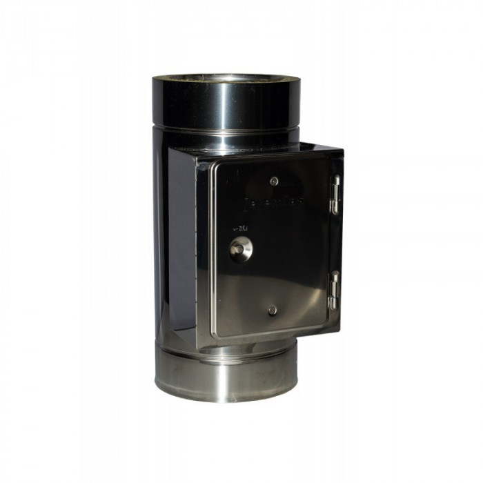 Reinigingselement dubbelwandig rookkanaal met deur Ø250mm Profi-Line | 123rookkanaal