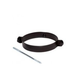 Kachelpijp enkelwandig muurbeugel Ø125mm | 123rookkanaal