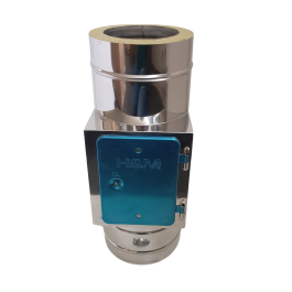 Hagemann & Machmer V3 T-stuk met deur dubbelwandig rookkanaal Ø250mm | 123rookkanaal