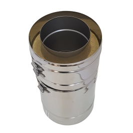 Hagemann & Machmer V3 DW Schuifelement L:320-480mm Ø250mm | 123rookkanaal