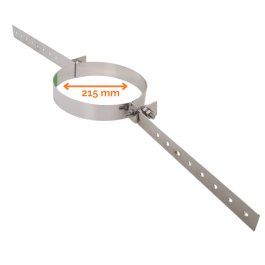 Hagemann & Machmer V3 DW Dakbevestigingsbeugel dubbelwandig rookkanaal Ø180mm | 123rookkanaal