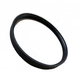 los rubberen ring voor (dubbelwandige) pelletpijp Ø100mm | 123rookkanaal