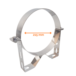 Hagemann & Machmer V3 DW muurbeugel star Ø250mm wandafstand 6cm | 123rookkanaal