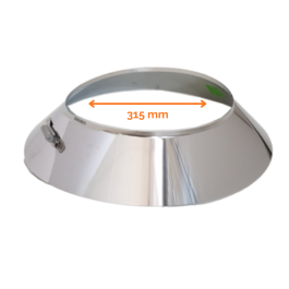 Hagemann & Machmer V3 DW Regenkraag / Stormkraag Ø250mm | 123rookkanaal