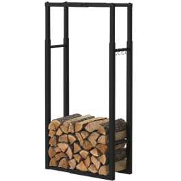 Haardhoutopslag - Design Houtrek - 65x150x25cm - Verstelbaar. | 123rookkanaal