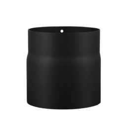 Kachelpijp enkelwandig L: 15cm Ø125mm | 123rookkanaal