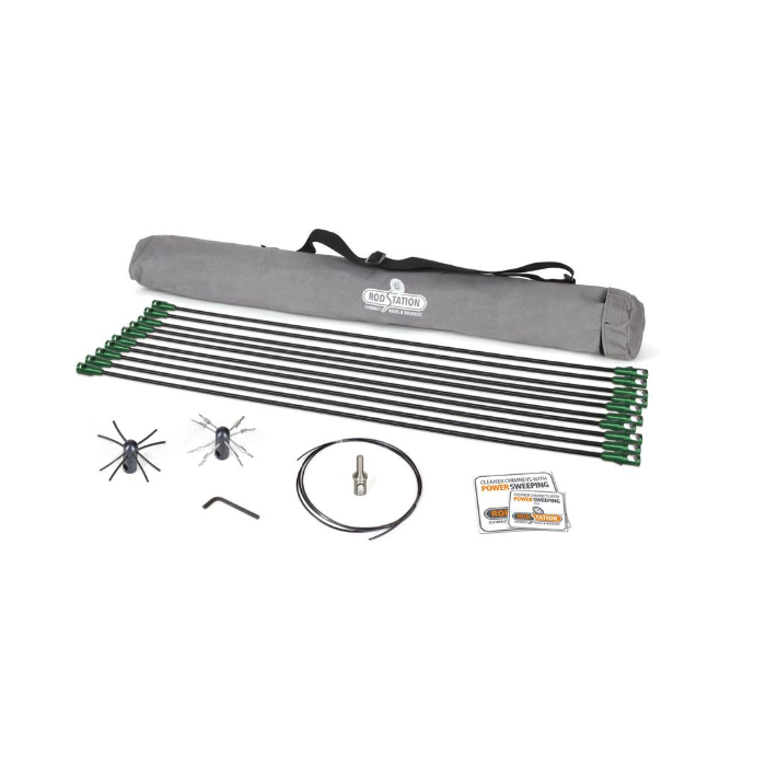 Rodstation FlueBoss® Biomassa Power Kit | 123rookkanaal
