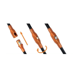 125mm (5\\") Zachte/medium mix enkele knop | 123rookkanaal