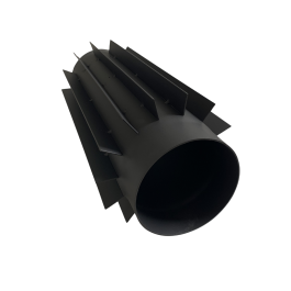 Kachelpijp warmtewisselaar L:50cm Ø150mm | 123rookkanaal
