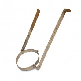 Dakbevestigingsbeugel dubbelwandig rookkanaal Ø250mm Profi-Line | 123rookkanaal