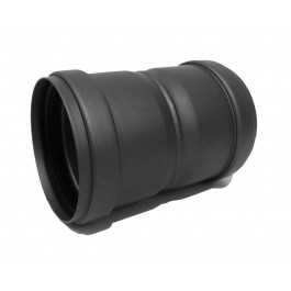 Verloop Ø80mm (F/F) pelletkachel | 123rookkanaal