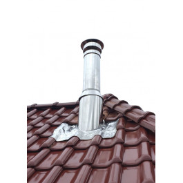 Dakdoorvoer / loodslab 16-25 graden premium Ø250mm | 123rookkanaal