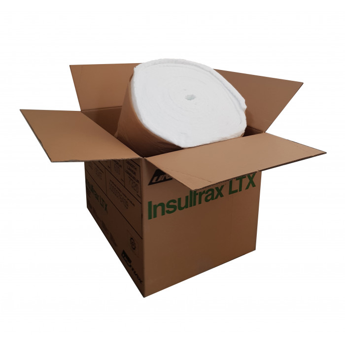 isolerende wol L:1m B:61cm (doos 7320mm x 610mm dikte 25mm) | 123rookkanaal