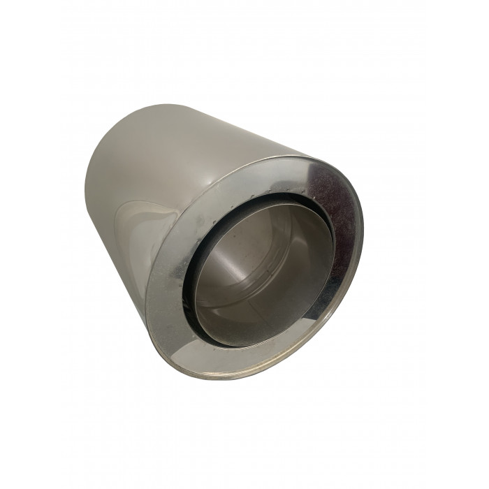 Wanddoorvoer met nisbus L:250mm dubbelwandig rookkanaal Ø130mm Profi-Line | 123rookkanaal