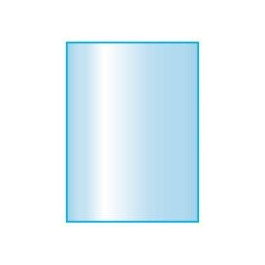 Glasplaat vloerplaat 40x100cm rechthoek | 123rookkanaal