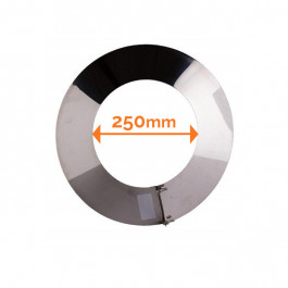 Wand / plafondrozet dubbelwandig rookkanaal Ø180mm Profi-Line | 123rookkanaal