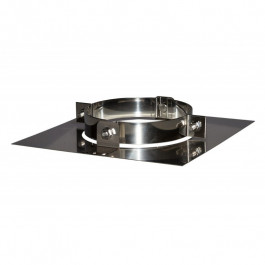 DINAK DW vloersteun dubbelwandig rookkanaal Ø130mm | 123rookkanaal