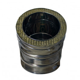 DINAK DW bocht 30 graden dubbelwandig rookkanaal Ø130mm | 123rookkanaal