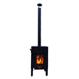 K-stove vesuvius buitenkachel (op pellets) | 123rookkanaal
