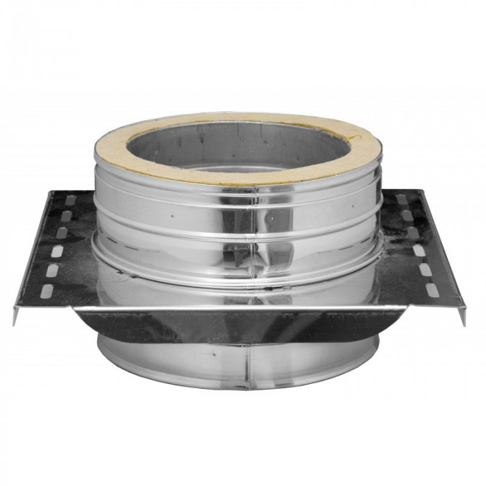 DINAK DW tussenondersteuning dubbelwandig rookkanaal Ø130mm | 123rookkanaal