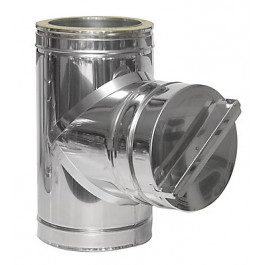 DINAK DW pellet inspectie-element Ø80mm | 123rookkanaal