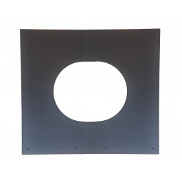 DINAK DW Black brandseparatieplaat 0-30 graden Ø150mm | 123rookkanaal