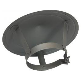 Regenkap verzinkt Ø 135-140mm verstelbaar | 123rookkanaal
