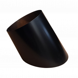 zwarte conus tbv loodslab 36-45 graden ø150mm Profi-Line | 123rookkanaal