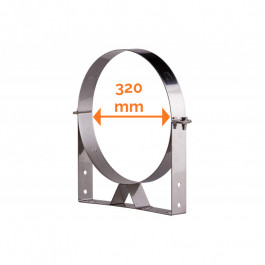 Muurbeugel 50mm star 35mm Ø250mm Profi-Line | 123rookkanaal