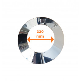 Regenkraag / Stormkraag dubbelwandig rookkanaal Ø150mm Profi-Line | 123rookkanaal