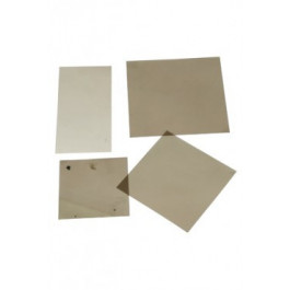 Mica glas gevlekt 25x25cm | 123rookkanaal
